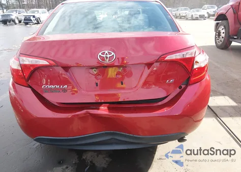 2017 Toyota Corolla Le from USA, damaged, VIN 2T1BURHE4HC775436